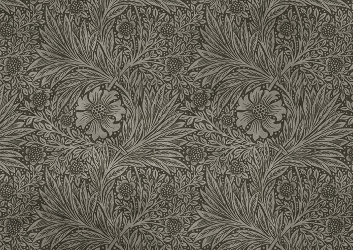 William Morris Marigold Velvet, Iron - Roman Blind - Image 7